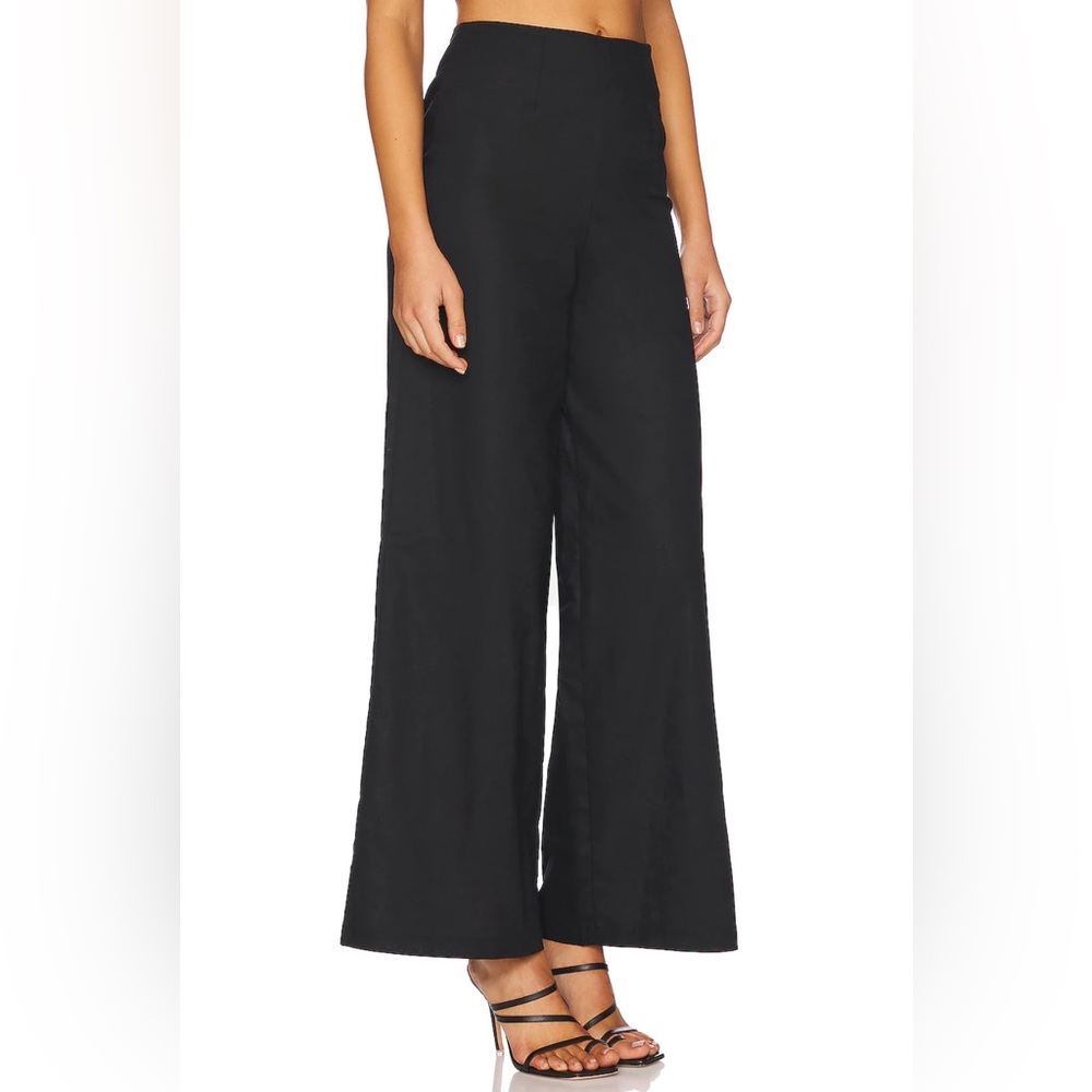 NWT Revolve SNDYS Linen Black Pant